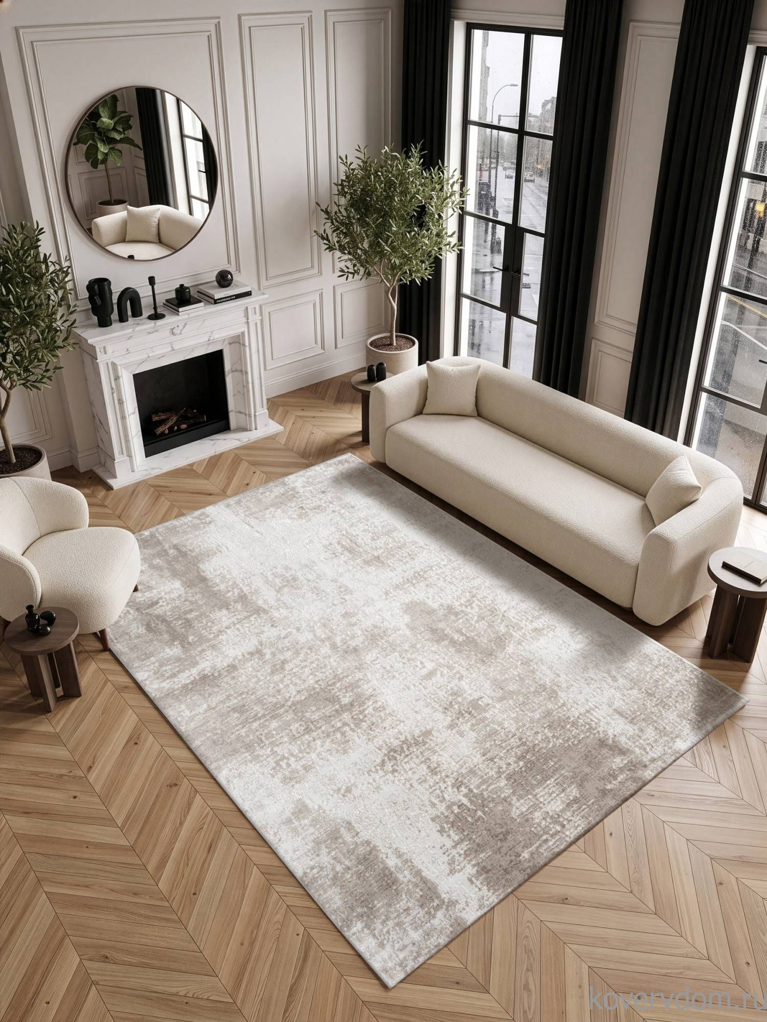 Ковер TESSO GD053A CREAM / CREAM