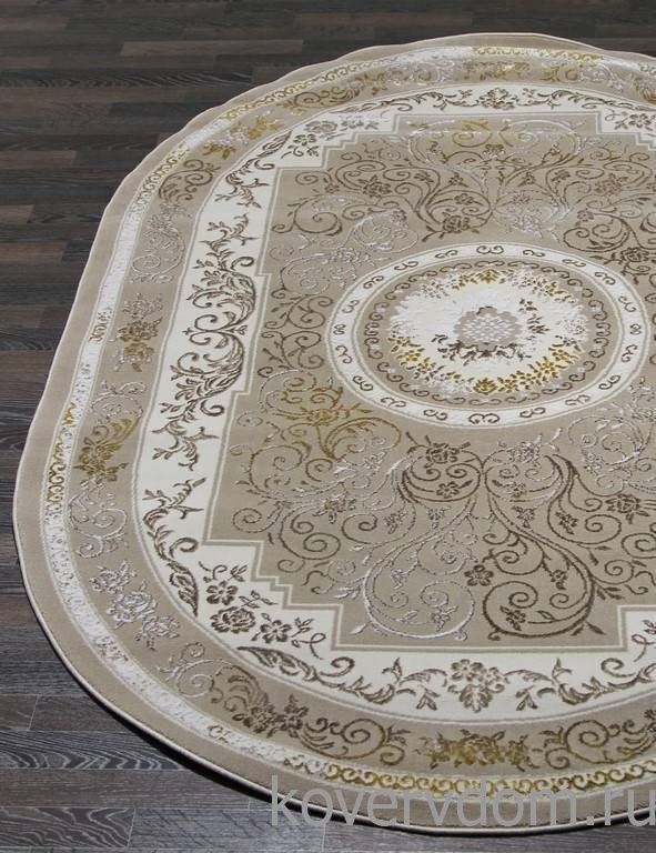 Ковер Pacha 07823Y POLY.C.BEJ / POLY.C. Овал