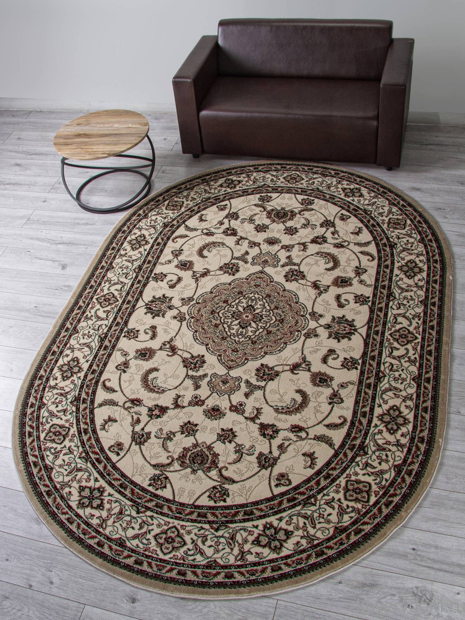 Ковер COLIZEY D389 BEIGE Овал