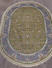 Ковер ARAVIA 6814 GREEN Овал