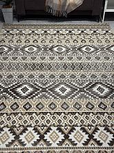 Ковер бежевый PRAGA 06050A BROWN / TOZ GRI