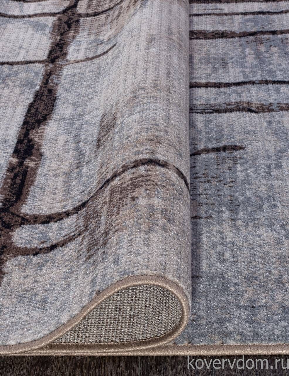 Ковер SIERRA D717 BEIGE-BLUE