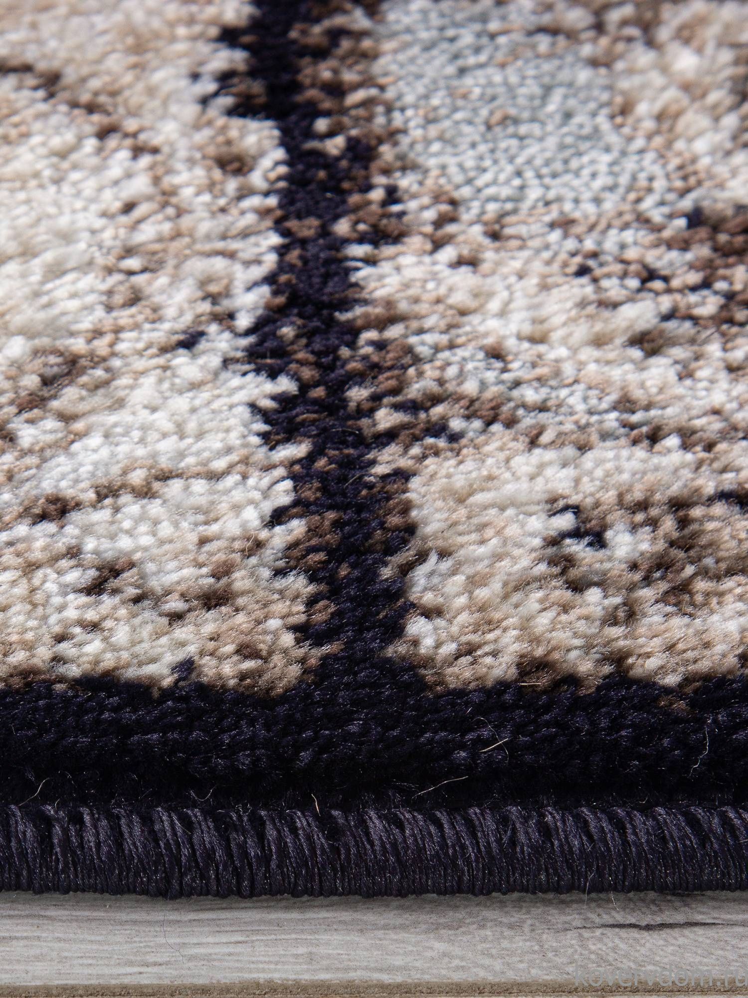 Ковер VALENCIA DELUXE d328 BROWN Овал