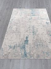 Однотонный ковер LIMAN F169 CREAM-D.BLUE