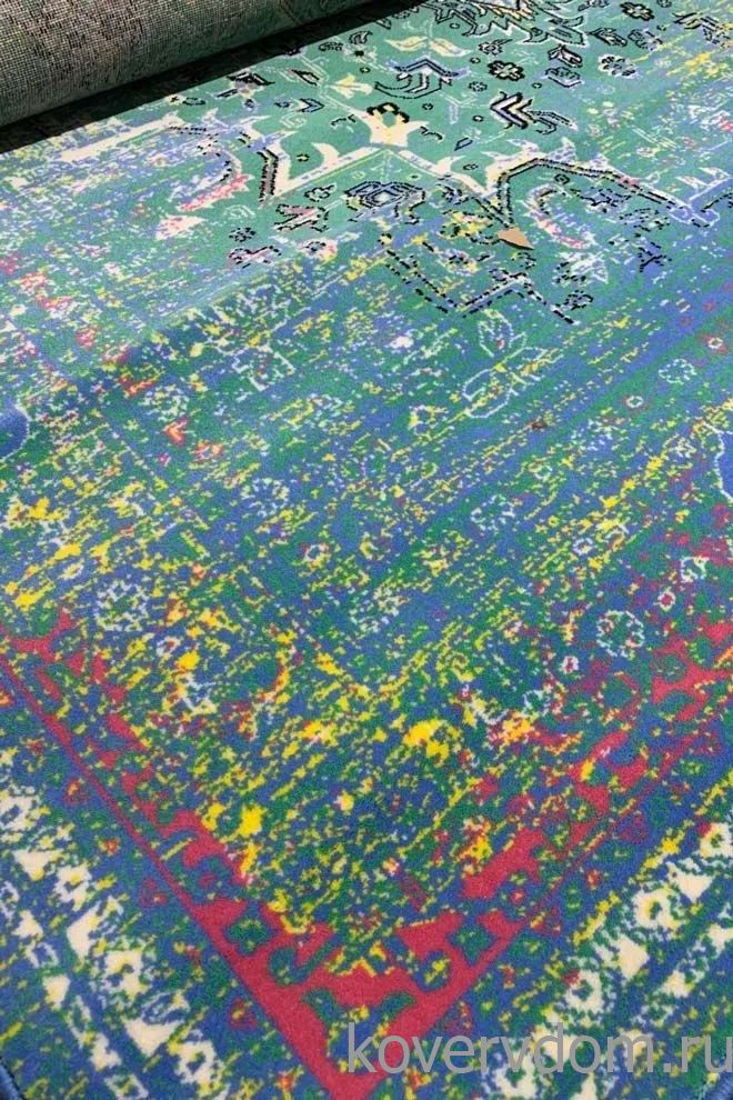 Шерстяной ковер Hunnu Этника 6A1781 166