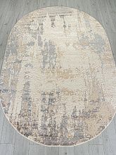 Круглый ковер SIESTA M027A LIGHT BEIGE / TAUPE Овал