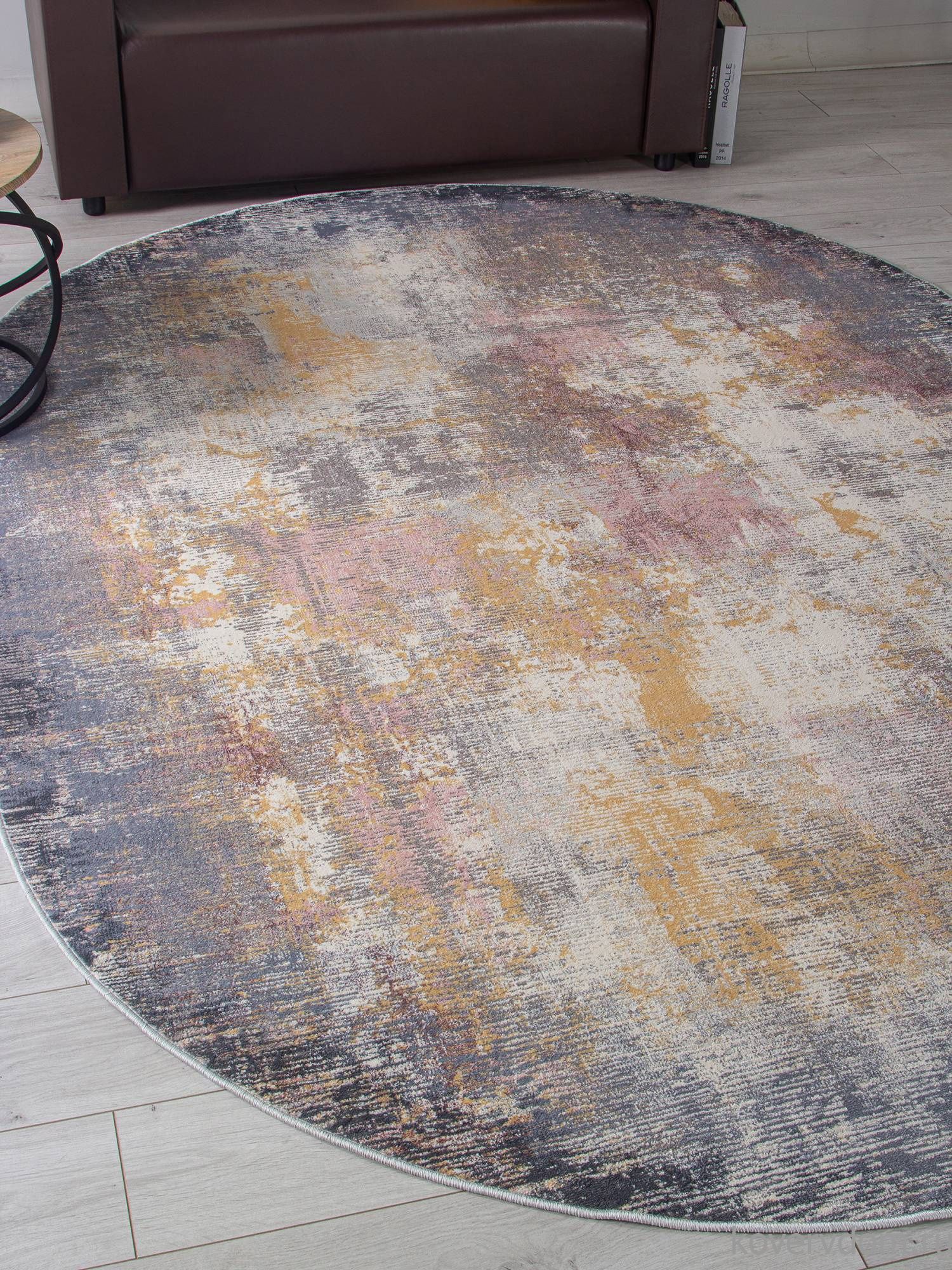 Ковер ZUMMA F262 PINK Овал