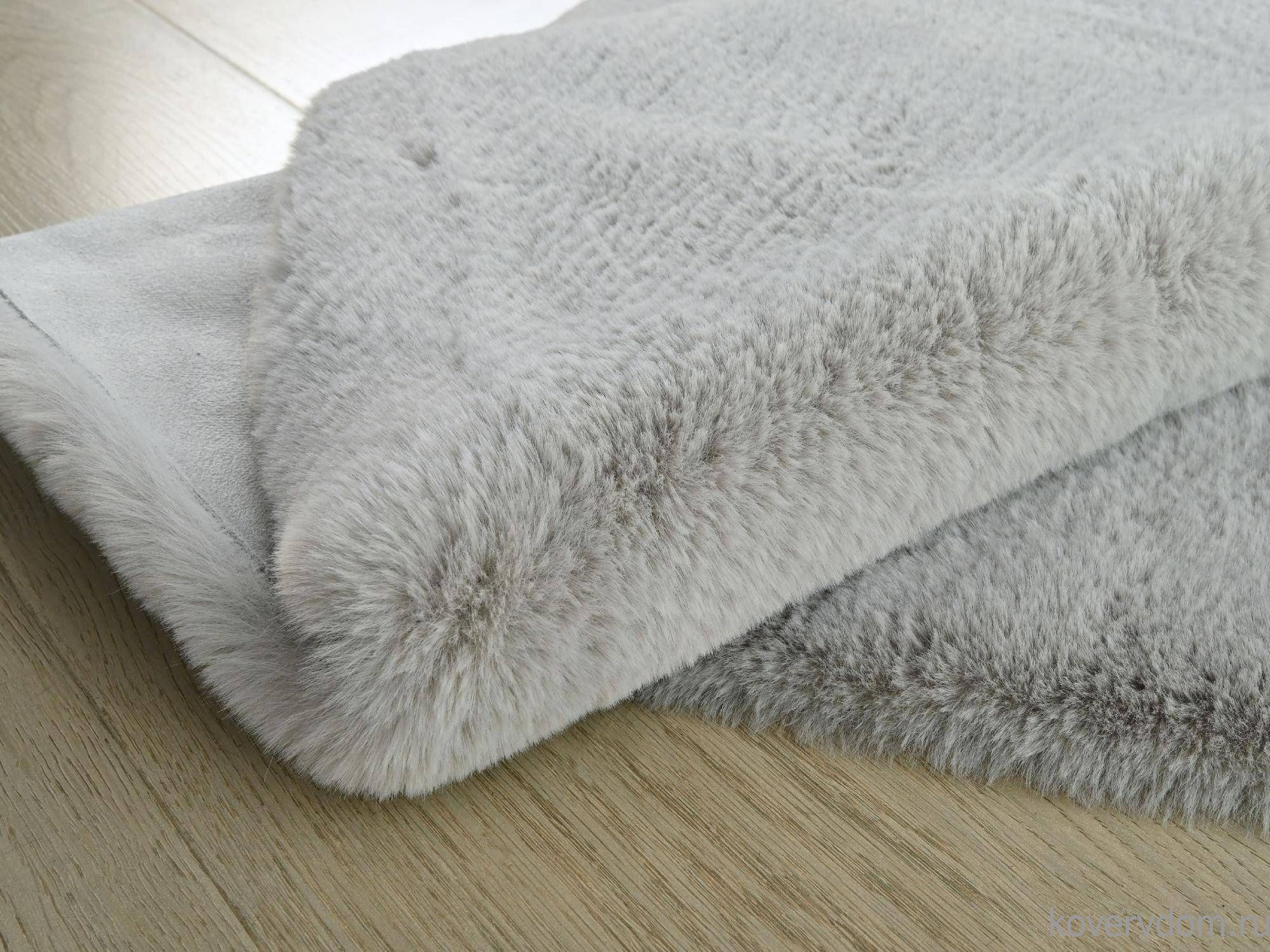 Ковер RABBIT PREMIUM MS1000 L.GREY Круг