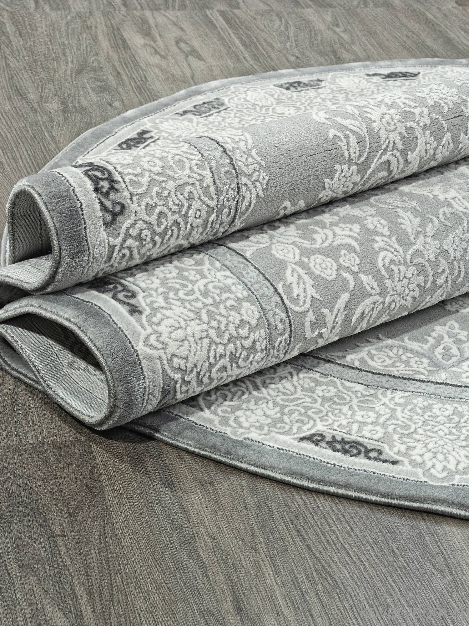 Ковер NENSI GL038G GREY / GREY Овал