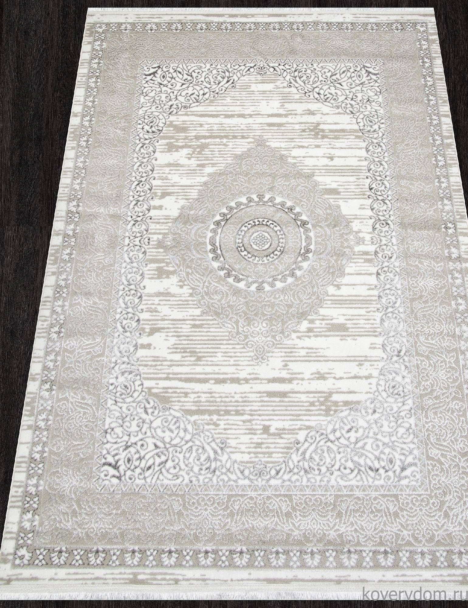 Ковер ALFANI Q012A GREY FDY / CREAM SHRINK