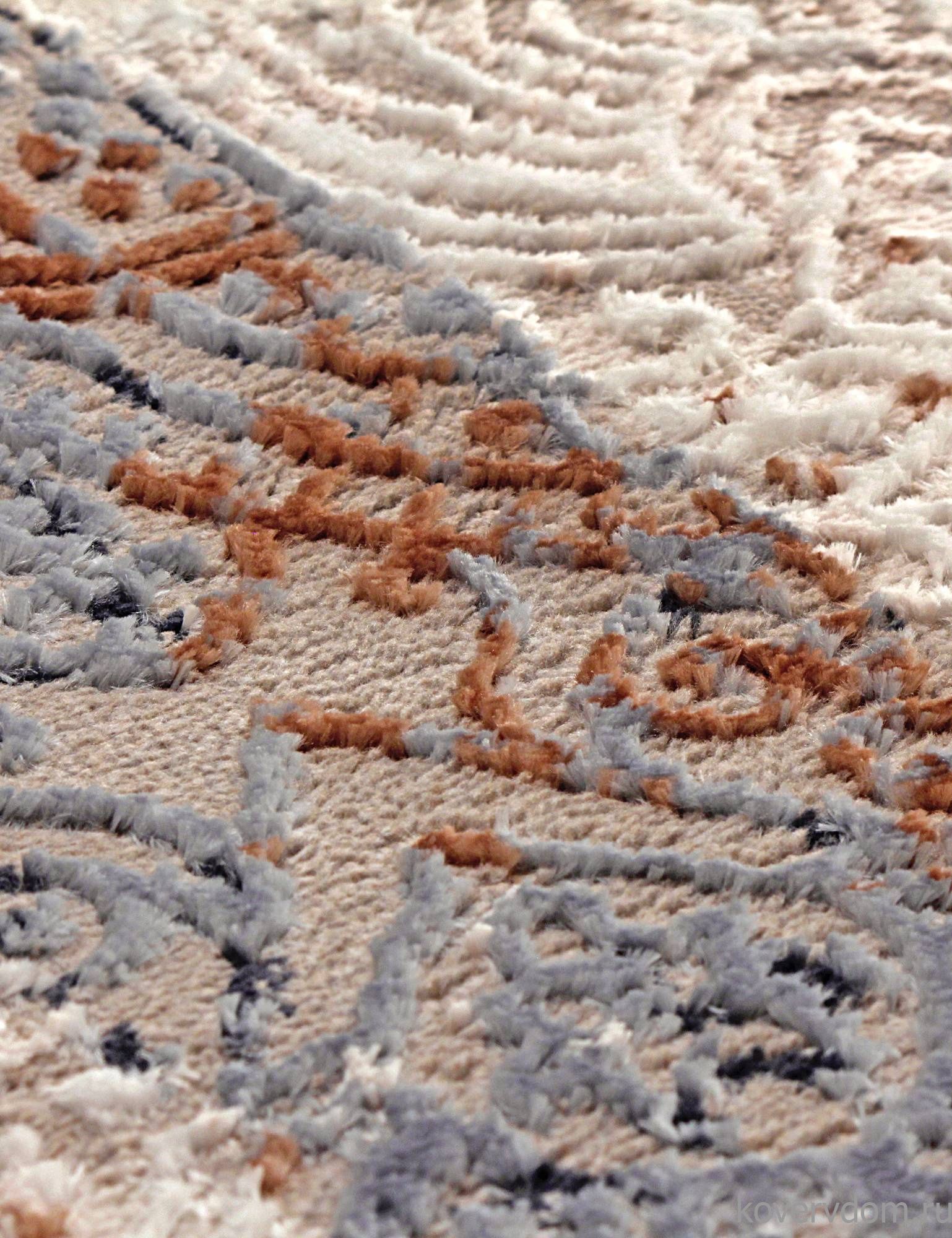 Ковер RODOS 7442A L.BLUE / CREAM Овал Ковер RODOS 7442A L.BLUE / CREAM Овал