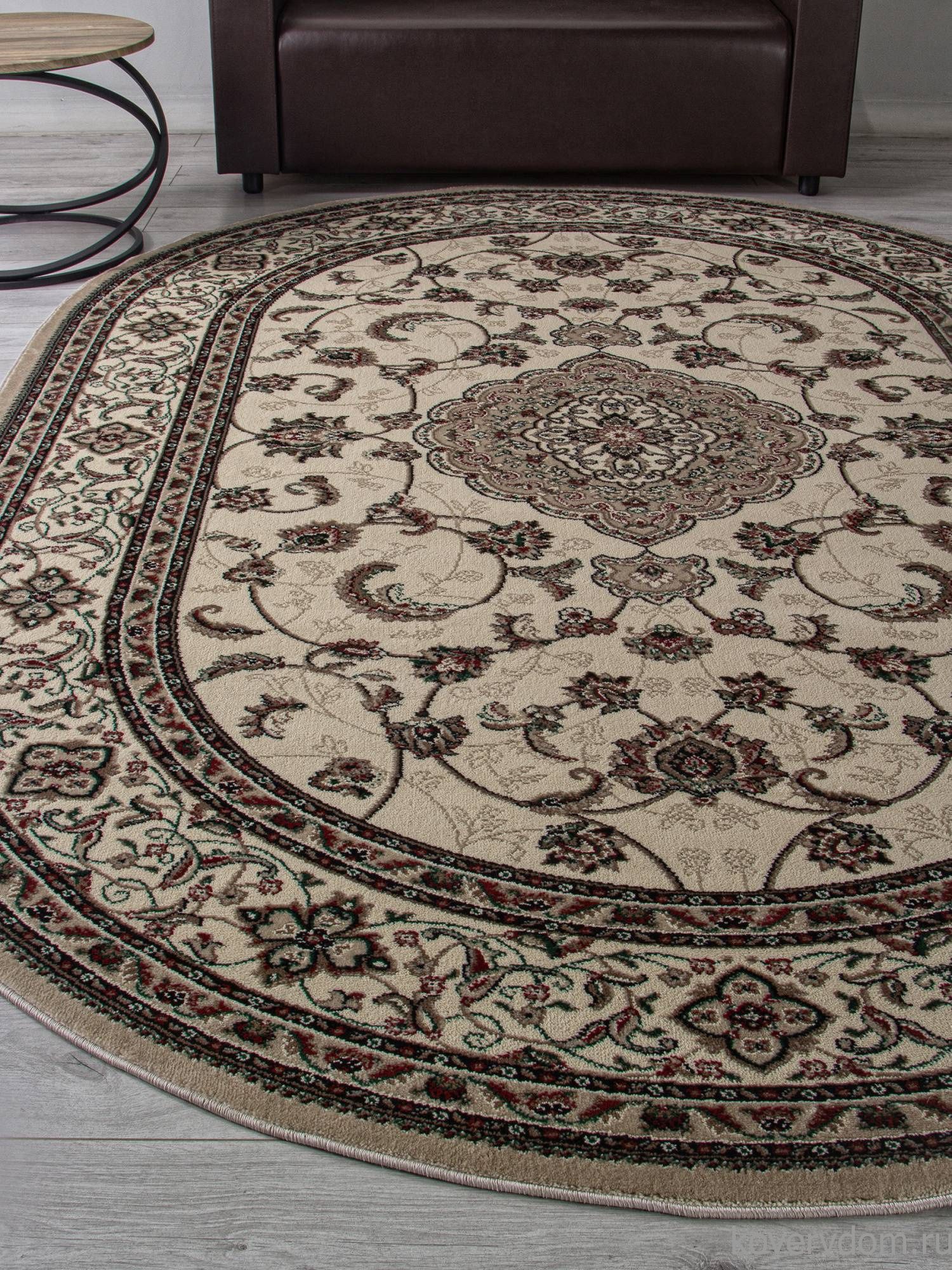 Ковер COLIZEY D389 BEIGE Овал