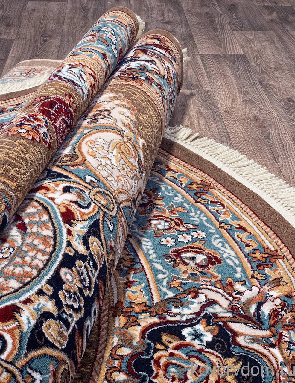 Ковер SHAHREZA D727 BROWN Овал