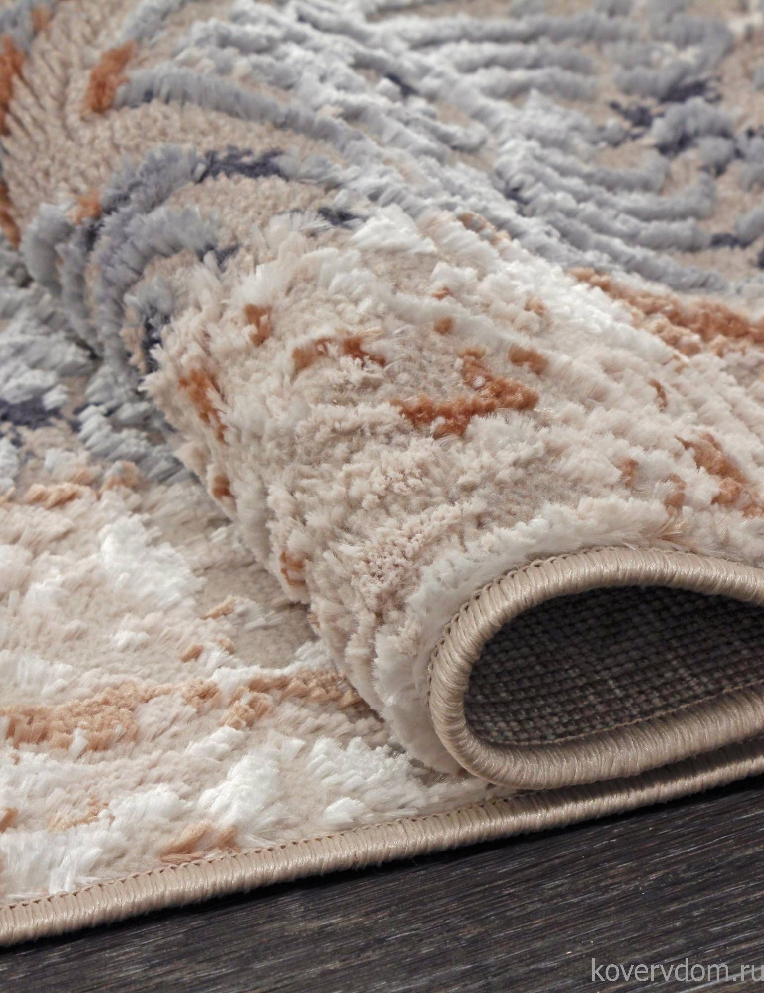 Ковер RODOS 7442A L.BLUE / CREAM Овал Ковер RODOS 7442A L.BLUE / CREAM Овал