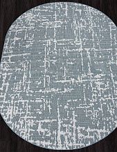 Ковер в спальню-циновка KAIR-A S136 BLUE Овал