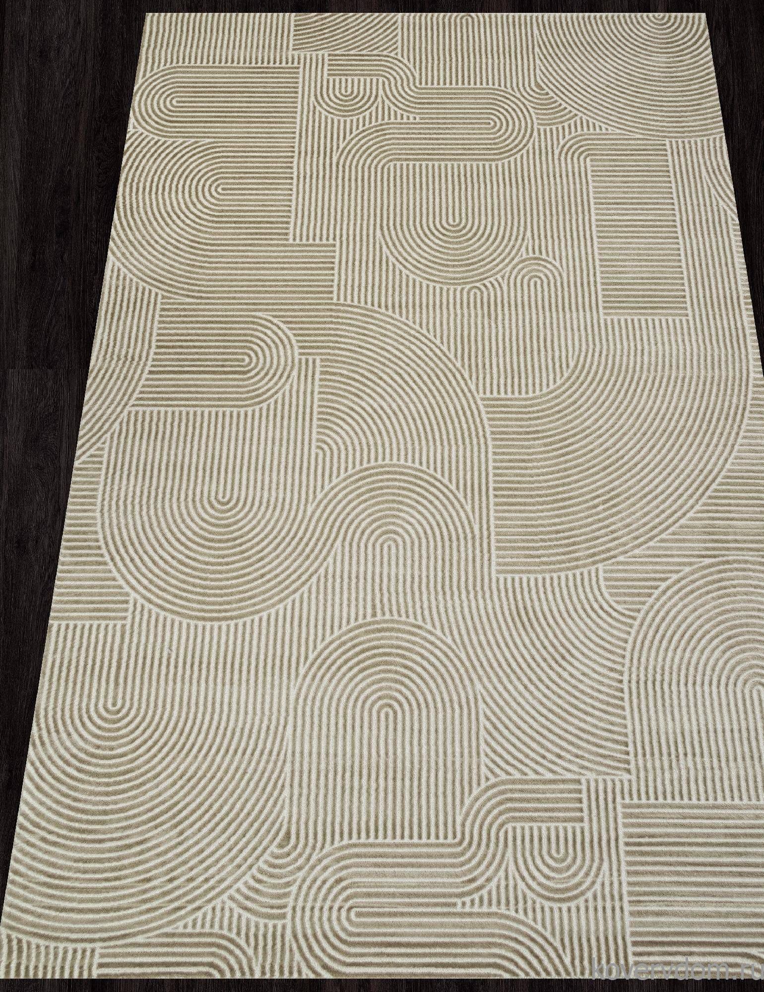 Ковер SIROCCO E508AK D.BEIGE / BEIGE