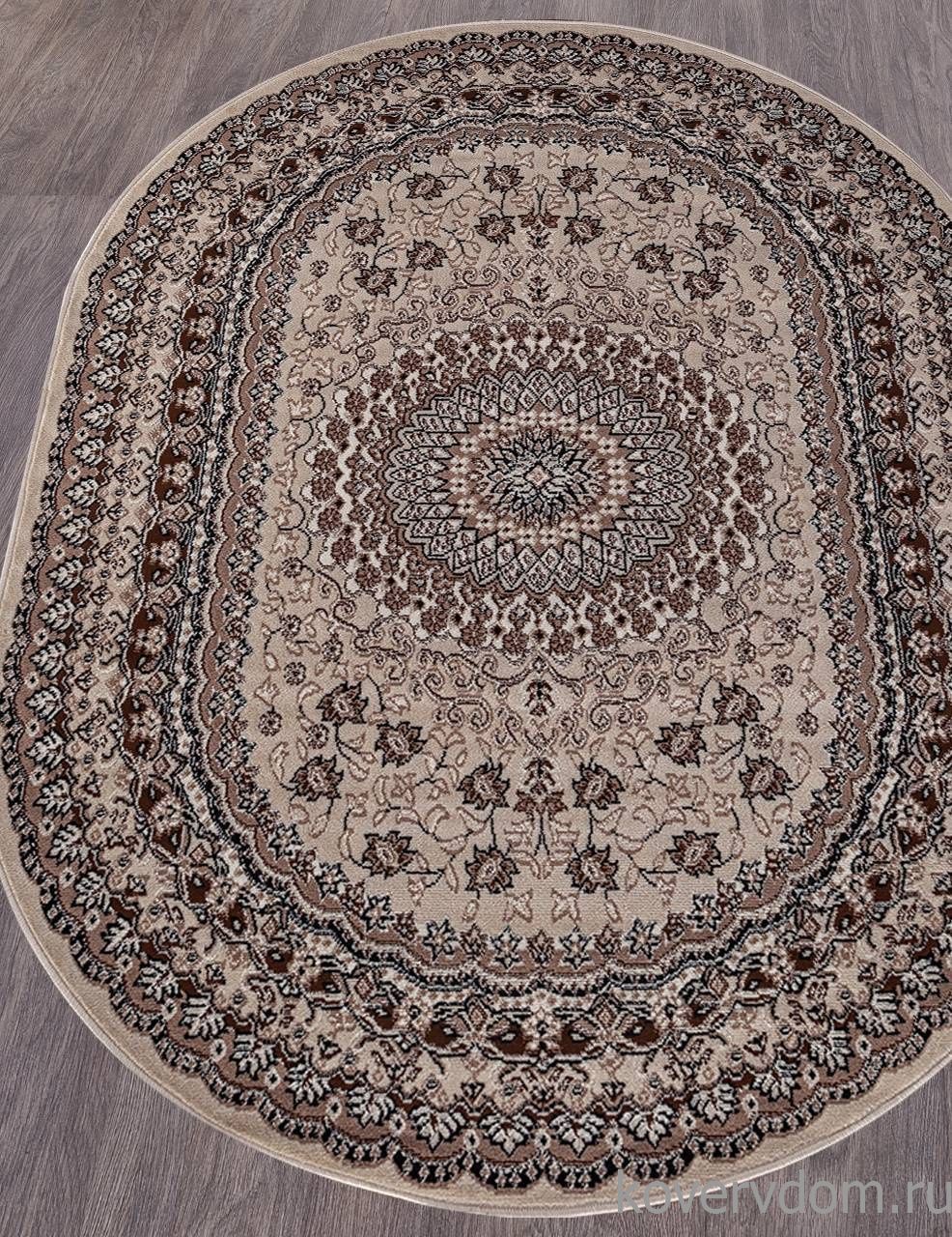 Ковер GAVANA D504 BEIGE Овал Ковер GAVANA D504 BEIGE Овал