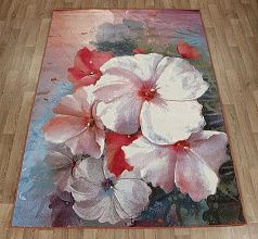 Шерстяной ковер в офис Hunnu R Цветы 6A2362 165