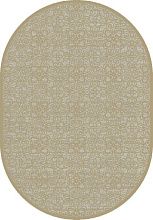 Рельефный ковер в спальню Бельгийский из вискозы GENOVA R 38036 6525 90 ОВАЛ