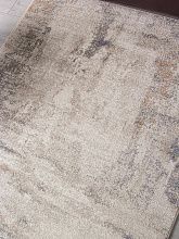 Пушистый круглый ковер TORNADO F156 BEIGE