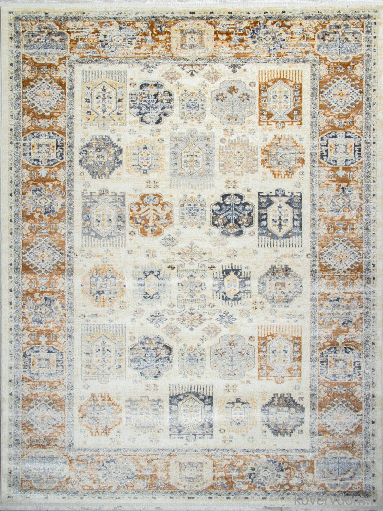 Ковер ZUMMA F596 ORANGE