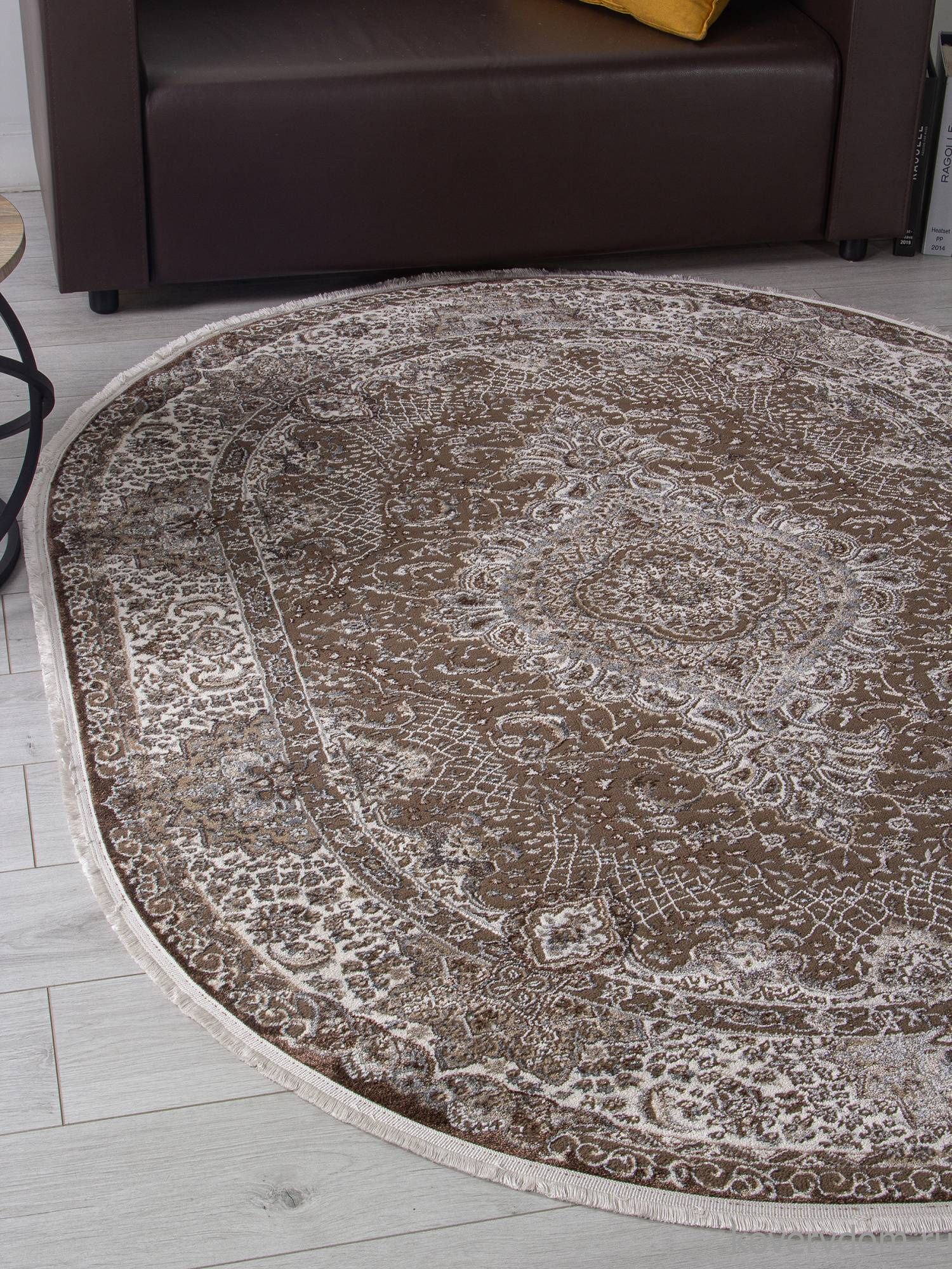 Ковер DOLCE D414 BROWN Овал