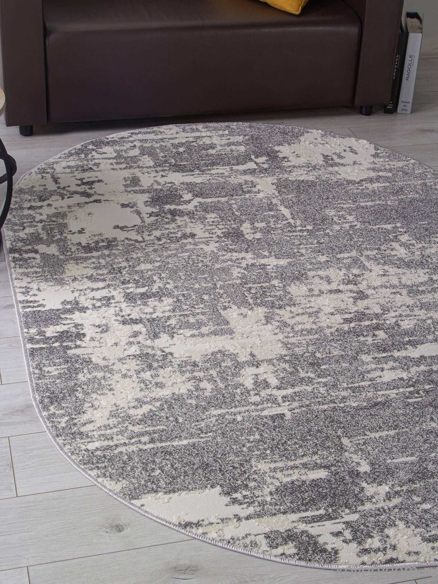 Ковер NATUREL F231 GRAY Овал