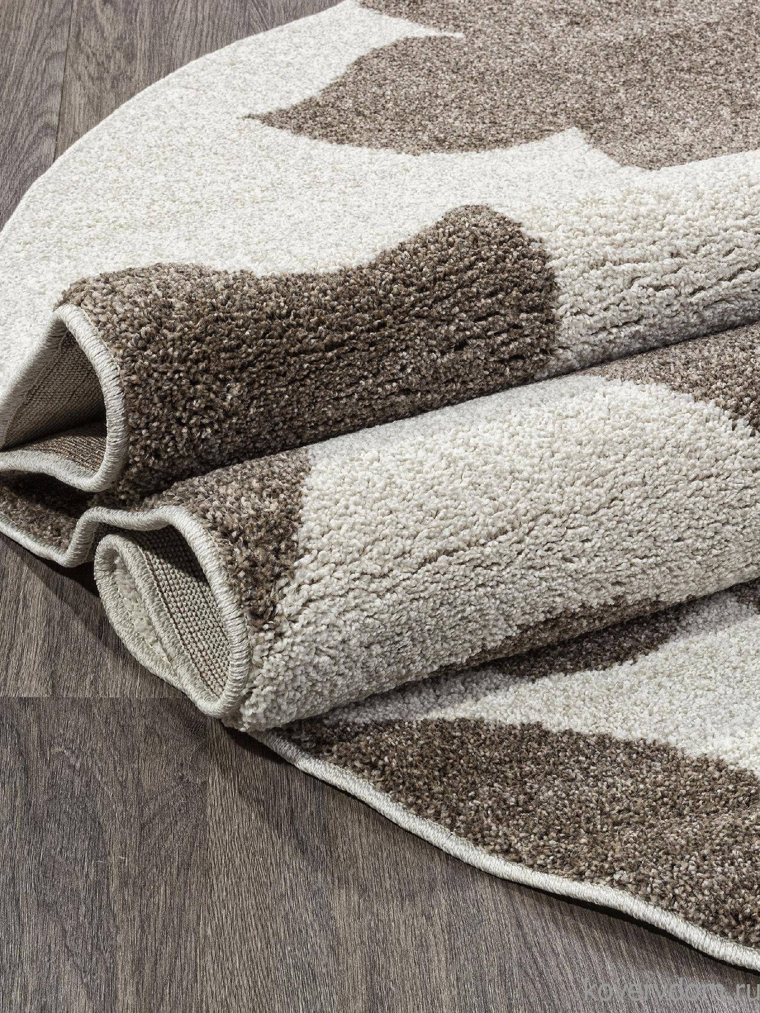 Ковер FLOW-A L003 CREAM Овал