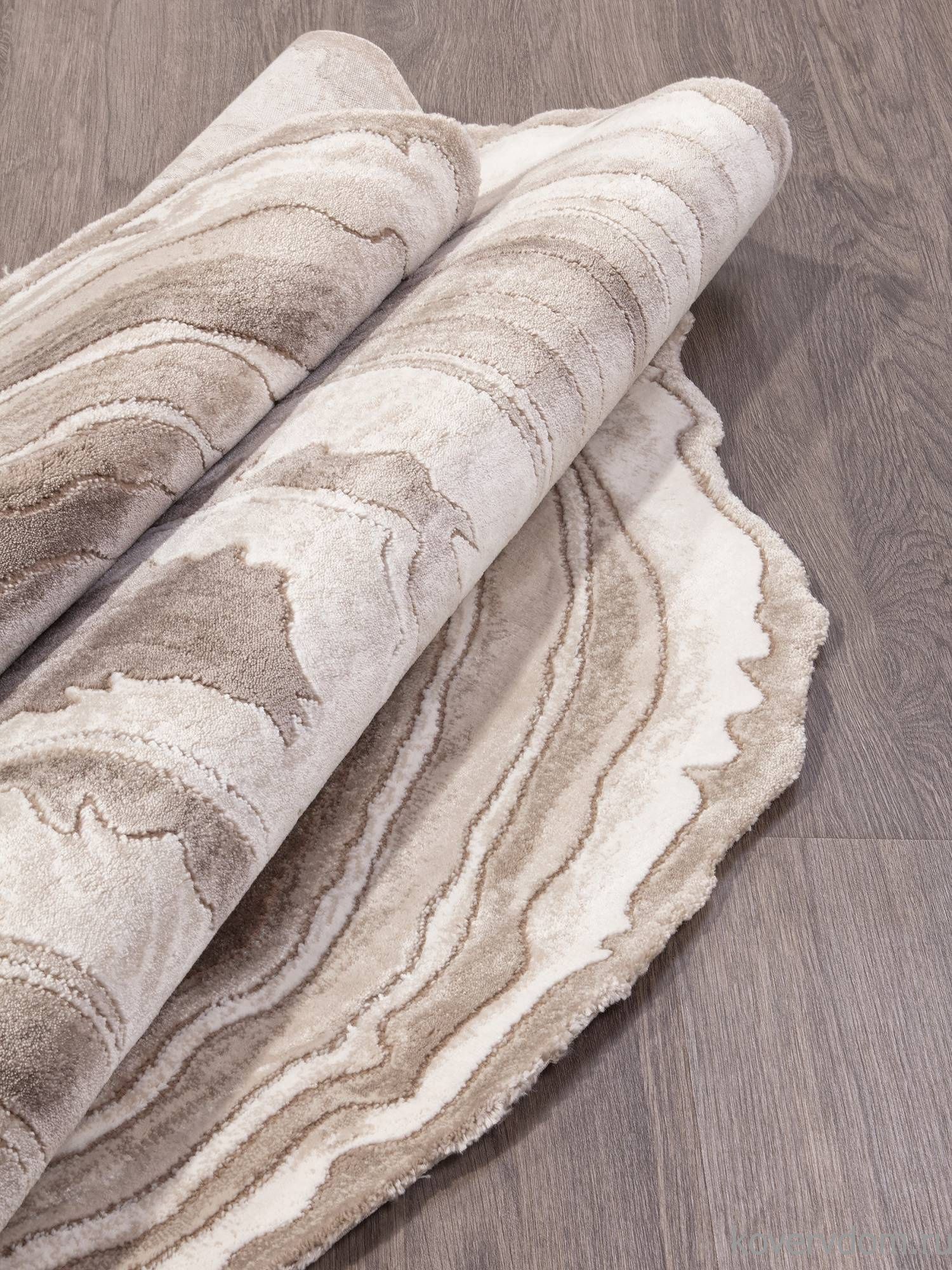 Ковер SAFIR 00847A BROWN / BROWN Овал