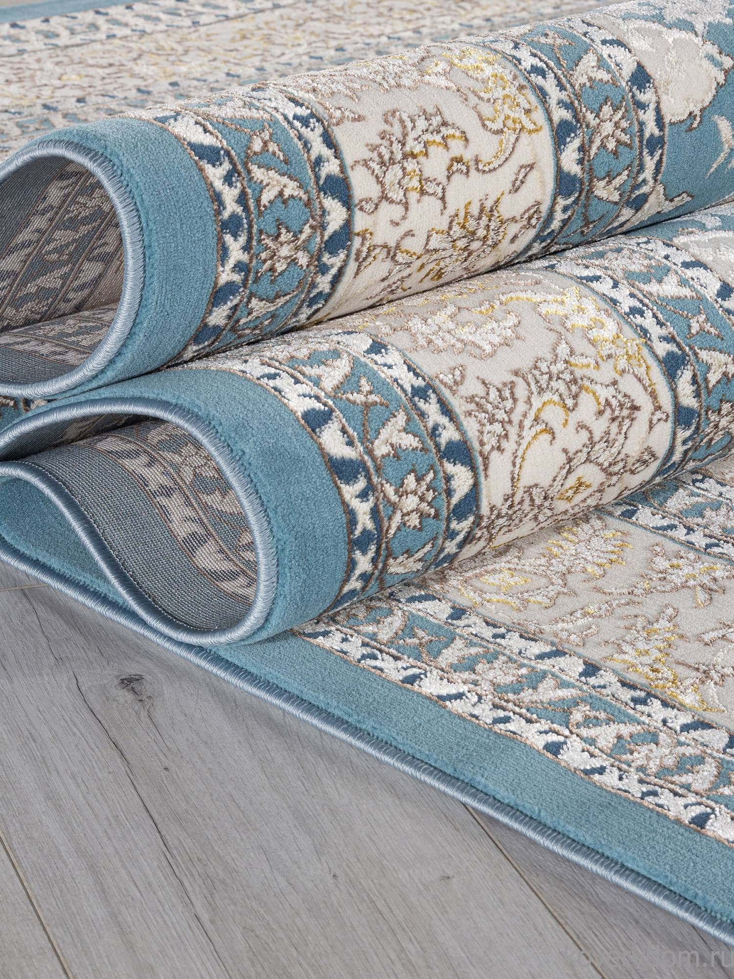 Ковер DELINA M108A BLUE / CREAM